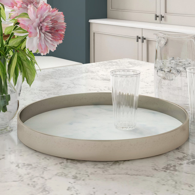 Wrought Studio Glasser Serving Tray & Reviews Wayfair